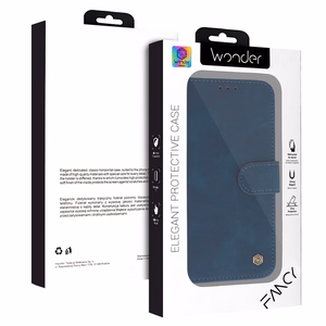 Wonder Fancy dėklas telefonui, skirtas Xiaomi 14T, tamsiai mėlynas