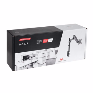 Maclean MC-775 monitoriaus laikiklis arba stovas 81,3 cm (32") Pilka Stalas