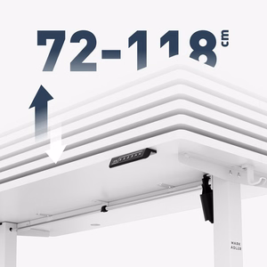 Электрический стол Leader 7.3 белый