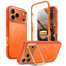 Supcase IBLSN Ares Flip MagSafe dėklas iPhone 17 Pro Max oranžinis