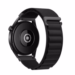 Strap to Samsung Galaxy Watch Forcell F-Design FS05 polyester fiber buckle 20 mm black