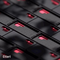 Etteri Silikoninis Mag dėklas for Samsung Galaxy S25 Ultra juodas