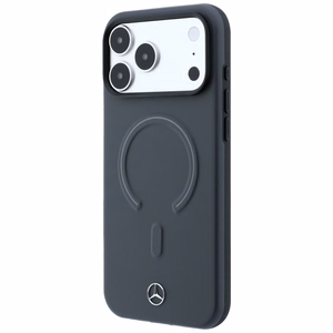 Mercedes 3D MagSafe odinis dėklas, skirtas iPhone 18 Pro Max / 17 Pro Max, antracito spalvos
