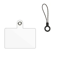 Telefono raištis G-02 sidabrinis