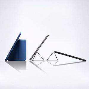 AmazingThing Titan Pro dėklas iPad A16 11" su 720° pasukamu stovu ir rašiklio laikikliu, mėlynas