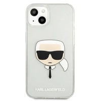 Karl Lagerfeld Glitter Karl's Dėklas telefonui iPhone 13 mini - sidabriškas
