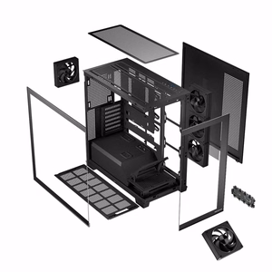 MODECOM kompiuterio korpusas VOLCANO STELLAR ARGB MIDI 5F