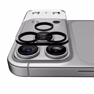 Puro Camera Standard grūdintas stiklas iPhone 17 Pro Max kamerų salai ir lęšiams