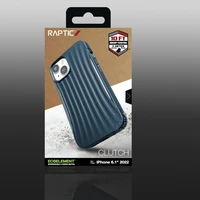 Raptic X-Doria Clutch dėklas telefonui iPhone 14 nugarėlė mėlyna