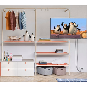 Techly ICALCD100BK Juoda Stalas