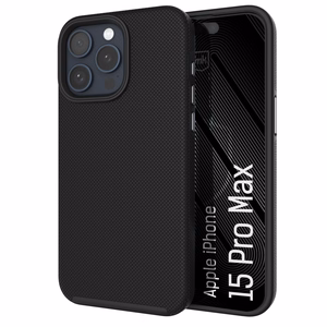 3mk Fortis MagCase dėklas, skirtas iPhone 15 Pro Max, juodas