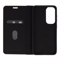 Wonder Frame Dėklas telefonui Samsung Galaxy S25 juodas