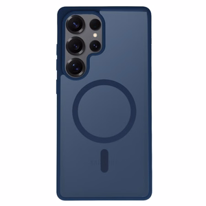 Tel Protect Aura matinis Magsafe dėklas skirtas Samsung Galaxy S26 Plus tamsiai mėlynas