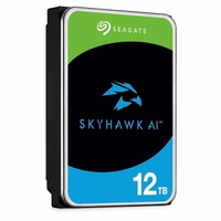 Seagate SkyHawk AI vidinis kietasis diskas 12 TB 7200 RPM 512 MB 3.5" Serial ATA III (ST12000VE003)