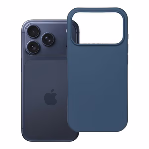 Silikoninis dėklas telefonui IPHONE 17 Pro mėlynas