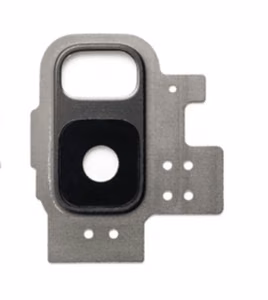 Samsung G960 S9 kameros stikliukas sidabrinis HQ