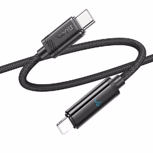 USB cable Hoco U127 "lightning" (27W) 1,2m black