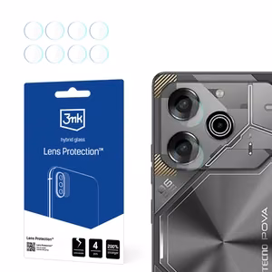 3mk Lens Protection™ hibridinis kameros stiklas Tecno Pova 6 Neo