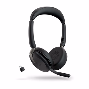 JABRA Evolve2 65 Flex UC stereo ausinės su mikrofonu