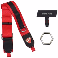 Universalus dirželis Ducati raudonas