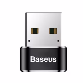 Adapteris Baseus Type-C to USB-A juodas CAAOTG-01