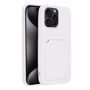 Dėklas telefonui IPHONE 15 Pro Max - baltas