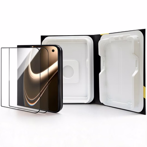 Wozinsky EasyFit Clear Glass grūdintas stiklas, skirtas iPhone Duo, 2 vnt.