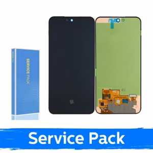 LCD ekranas suderinamas su Samsung A566 A56 5G juodas (Service Pack) (NF versija)