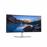 DELL UltraSharp U3425WE kompiuterio monitorius 86,7 cm (34.1") 3440 x 1440 pikseliai Wide Quad HD LCD Juoda, Sidabras