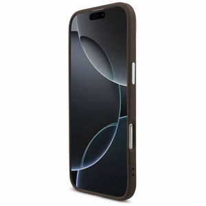 Guess 4G Classic Logo Magnetinis dėklas telefonui iPhone Air - ruda