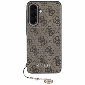 Guess dėklas Samsung Galaxy A37 (PU 4G Classic Logo with Charm) rudas