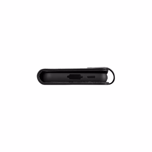 iCarer Piniginės dėklas Samsung Galaxy S23 odinis dėklas piniginė juodas