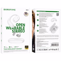 Borofone TWS Bluetooth ausinės BW41 Prestige baltos
