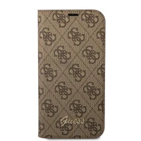 Guess GUBKP14SHG4SHW iPhone 14 6.1 "ruda / ruda knyga 4G Vintage Gold Logo
