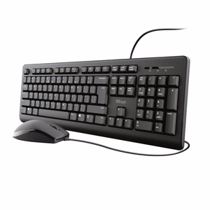 Trust Primo klaviatūra USB QWERTY Anglų (JAV) Juoda