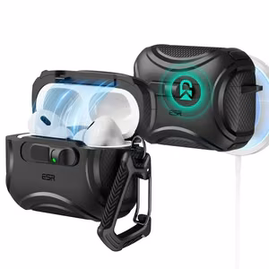 ESR Cyber FlickLock MagSafe deklas AirPods Pro 3 - Juodas