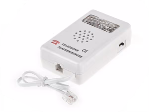 Telephone signal indicator, red