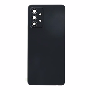 Задняя крышка Samsung A72 4G A725 / A72 5G A726 черный (со стеклом камеры) OEM