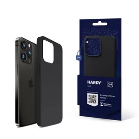 3mk Hardy Silikoninis MagDėklas iPhone 14 Pro Max - pilka