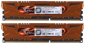 G.Skill 16GB PC3-12800 Kit atminties modulis 2 x 8 GB DDR3 1600 MHz