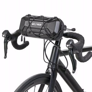 WILDMAN дорожная сумка для руля велосипеда на молнии, 2L, XT17, черная