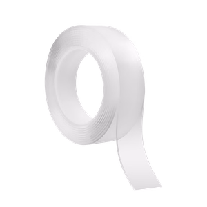 Rebel transparent double-sided mounting tape, 1 mm x 19 mm x 1.5 m