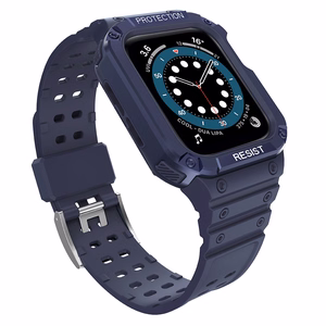 Apsauginis laikrodžio dirželis Apple Watch 38/40/41mm – korpuso apsaugos dirželis – mėlynas