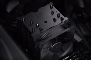 Noctua NH-U9S chromax.black procesoriaus aušintuvas 9,2 cm juodas, chromuotas 1 vnt.