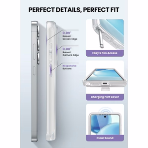 Supcase Cosmo Mag MagSafe Dėklas for Samsung Galaxy S26 Ultra - baltas