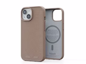 Njord "Fabric MagSafe" Dėklas Apple iPhone 15 Pro Max, rožinis