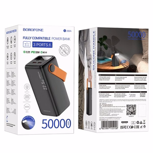 External battery Power Bank Borofone BJ66A 22.5W+PD20W 50000mAh black