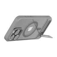 Torras Pstand serijos dėklas telefonui iPhone 16 Pro Max - pilkas