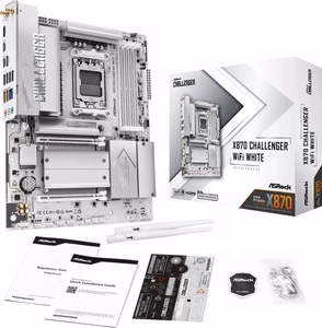 Pagrindinė plokštė Asrock X870 CHALLENGER WIFI WHITE