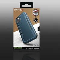 Raptic X-Doria Fort Case iPhone 14 Plus with MagSafe armored blue cover